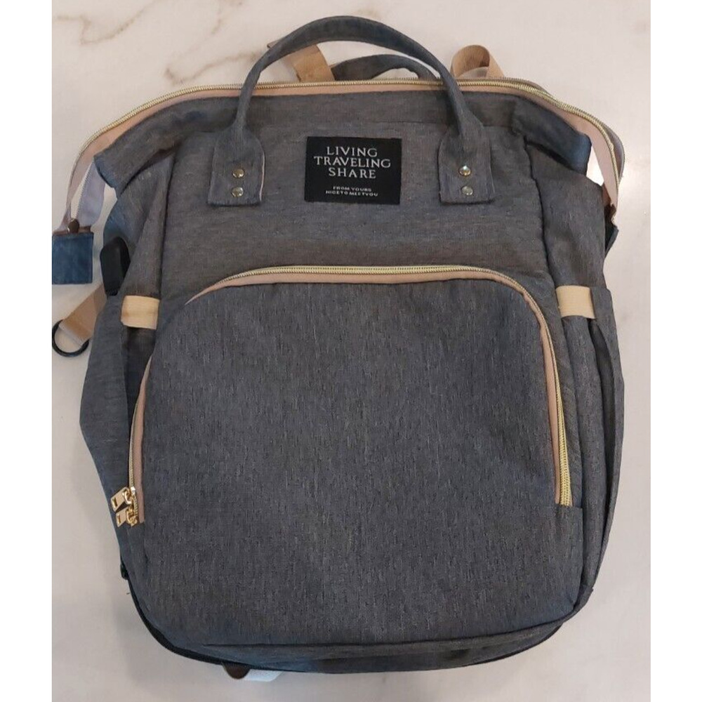 Living Traveling Share‎ From Yours Nice To Meet You Diaper Backpack